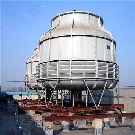 定制横流式玻璃钢冷却塔 空调配套冷却塔 大型冷水塔 润隆规格齐全