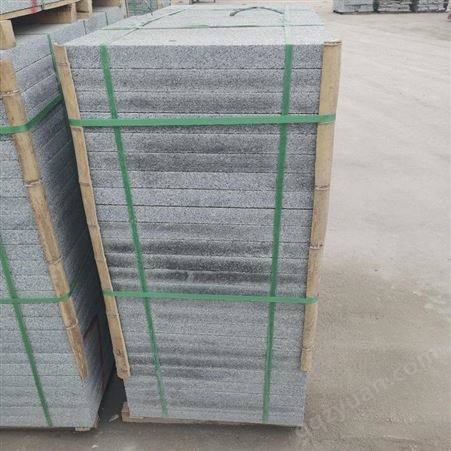 芝麻灰火烧板生产厂家 矿山发货芝麻灰石材尺寸可定制-鼎盛