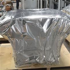 定制立体铝塑袋 出口机器防潮袋铝箔复合膜 铝箔袋大型设备包装真空袋