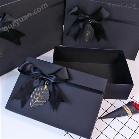高档黑色礼品盒 护肤品彩盒批发 _源优_ 创意韩版可乐包装礼盒
