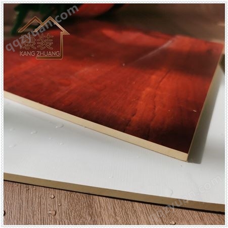 室内装修全屋整装木饰面板免漆木塑墙板PVC膜贴面板集成墙快装板