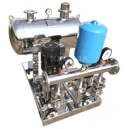 AAB全自动智能不锈钢变频无负压供水设备节能型变频不锈钢泵