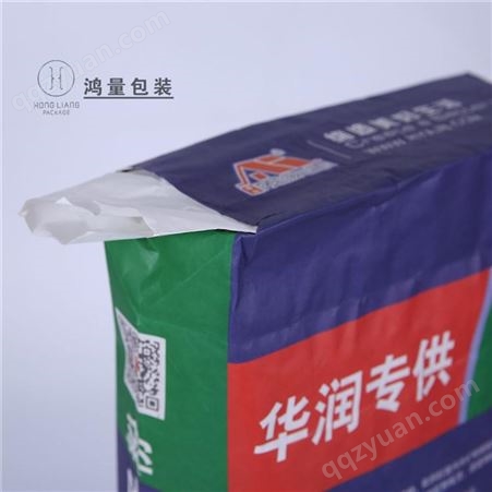 阀口袋 腻子粉包装袋 彩印牛皮纸复合塑料编织袋厂家 用于建材包装