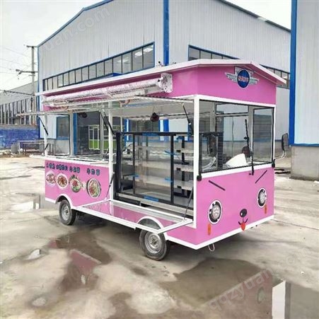 滨州流动送餐车 早餐车 水果蔬菜餐车 山东厂家出售