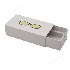 原工厂 加印LOGO 来图定制 月牙抽屉盒 精美眼镜盒