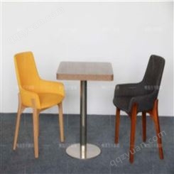西餐厅家具定制 咖啡厅桌椅价格 现代简约餐椅