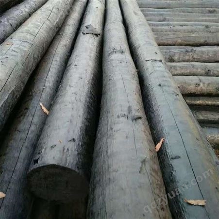恒瑞盛 训练杆 防腐油木杆 油炸杆 木质电线杆 防腐木杆