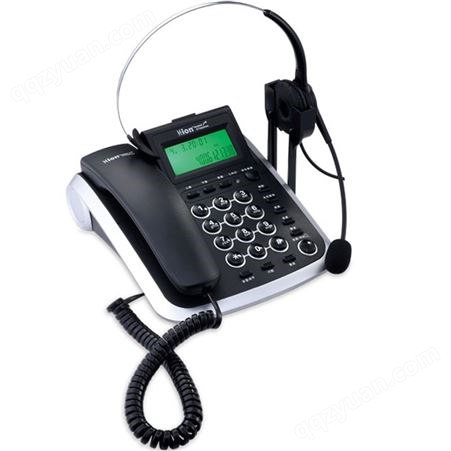 Hion/北恩V200H 呼叫中心话务员 客服电话 耳麦电话机座机