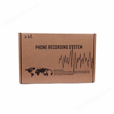 2路电话录音盒USB录音盒来电弹屏通话录音通话统计