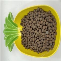 蓝澄麦饭石陶土球 黄色麦饭石球 植物栽培用麦饭石价格