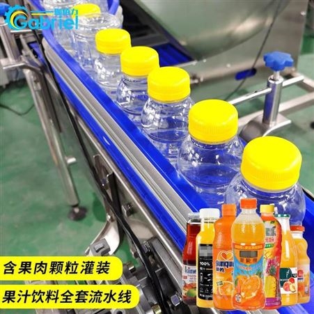 果汁饮料生产设备 小型鲜榨果汁生产线 伽佰力饮料灌装自动化设备IBGF12-12-6