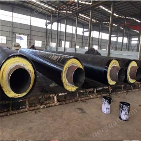港程管件 钢套钢保温钢管 防腐保温钢管实体生产厂家
