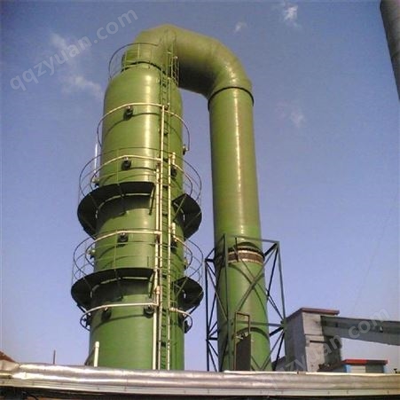 春田环保 定制 废气处理成套设备 玻璃钢脱硫塔的特点