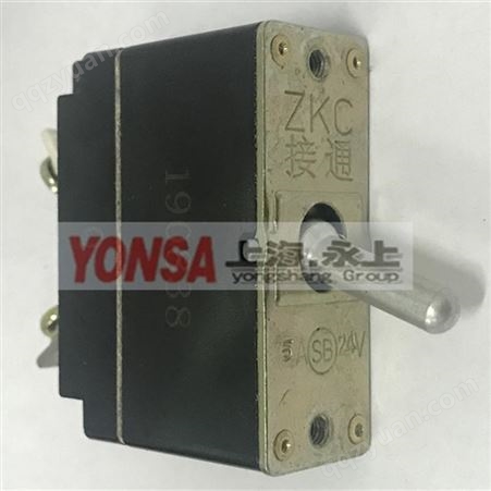 上海永上自动保护开关ZKC-30A 电压24V 拨动开关