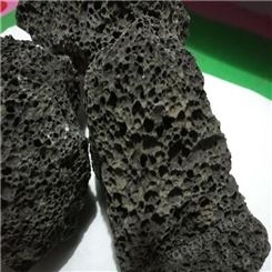 黑色火山岩滤料生产厂家供应 水过滤火山岩滤料价格