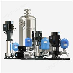 智能PID变频调速恒压供水系统 自来水管道自动加压水泵机组