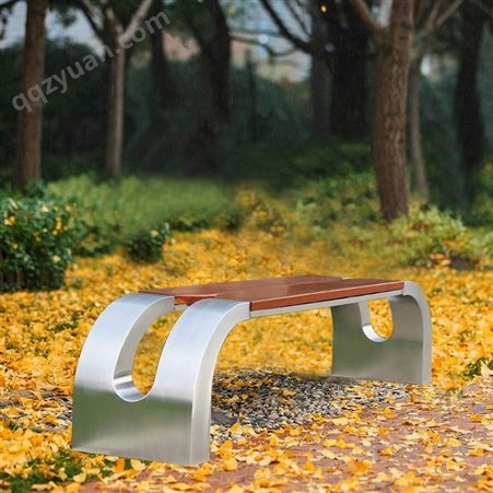 户外公园椅 防腐木排椅休闲长条凳双人 实木条椅子公共商场长凳