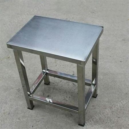 万顺飞龙 供应优质 不锈钢挂凳台配套方凳四脚凳工作凳