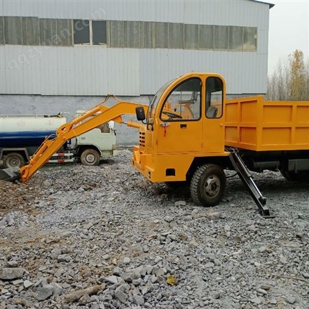 金越机械 轮式挖沙挖土车 矿用随车挖掘机 加工定制