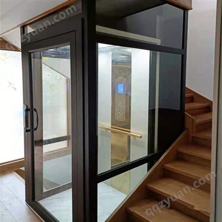 济南博裕家用别墅电梯 室内外复式阁楼液压曳引式电梯 非标定制