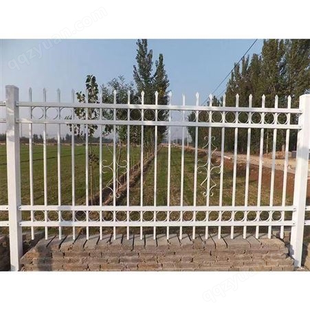 西安本色锌钢围墙防护栏铁艺户外庭院花园别墅院墙小区学校工厂围栏隔离栏