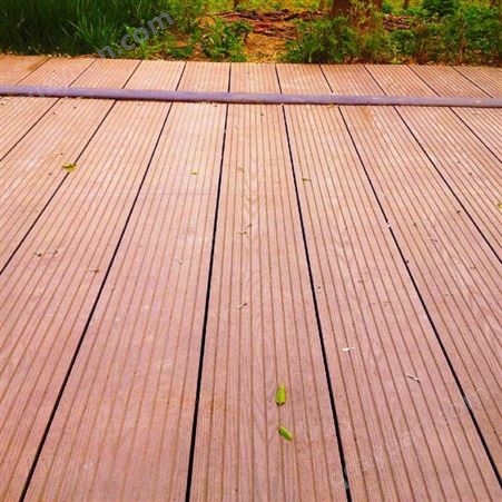 陕西本色塑木地板户外木塑地板阳台露台花园室外防水庭院防腐木朔木地板