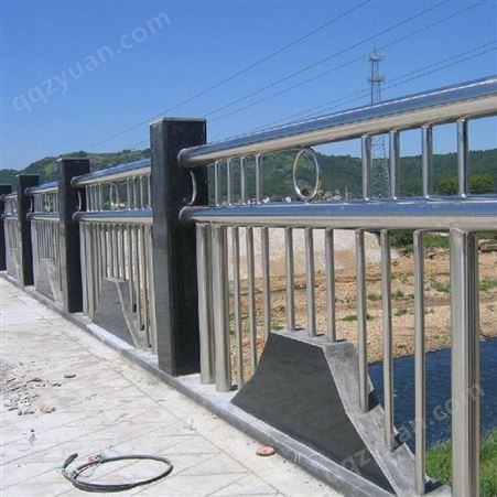 桥梁河道栈道不锈钢复合管护栏景区灯光防撞栏