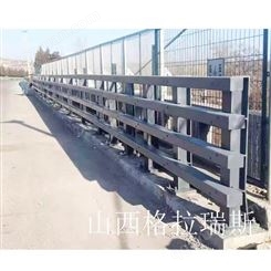 太原河道路边桥梁护栏防撞钢制桥梁护栏生产厂家