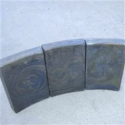 山东焦耐定制电厂钢厂用耐磨铸石板 六角形铸石板 工业防护铸石板