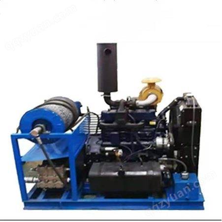 水拓大管道清洗设备 重庆柴油驱动市政排污水管道清淤机器