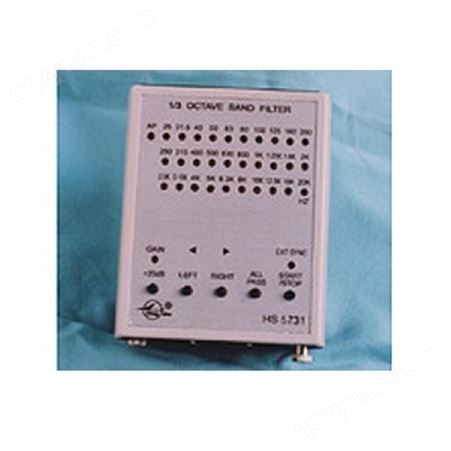 HS5721型倍频程滤波器频率分析仪噪声分析记录仪配套声级计使用