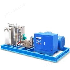 1000公斤压力电厂列管高压清洗机 水拓化工冷凝器清洗设备