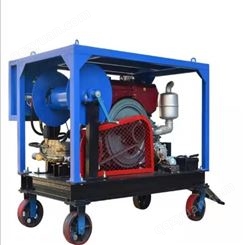 水拓柴油机自进式物业下水管道疏通机 小区排污管道高压疏通机