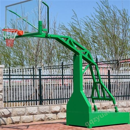 恒跃体育 户外地埋圆管固定式篮球架 可按规格定制