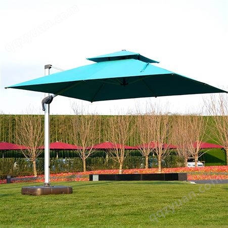 韵健庭院罗马伞室外花园阳台露台定制印刷太阳伞360度旋转伞