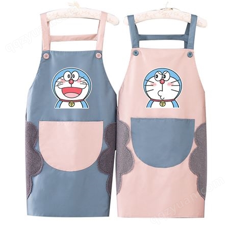 定制围裙女家用厨房防污水防油工作服时尚可爱定制