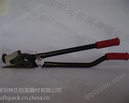 供应H400钢带剪刀，原装中国台湾元贝H400手动钢带拆包剪刀