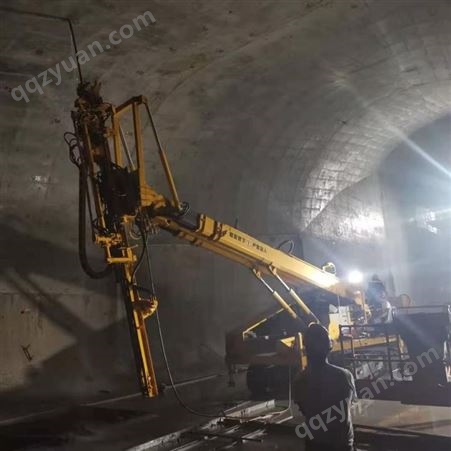 12米隧道打顶用液压锚杆护坡钻机 履带式行走 可倾斜可垂直作业