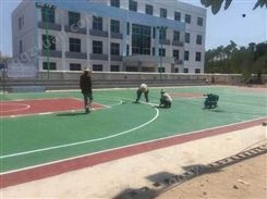 广西钦州市丙烯酸篮球场建设、丙烯酸足球场施工