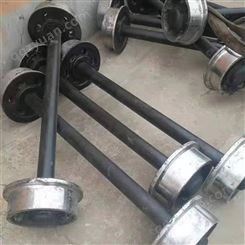 矿车用轮对 铸钢铸铁轮对 平板车轮子铸钢空心轮对