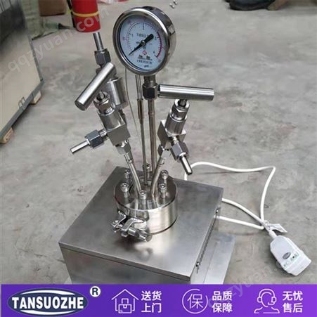 TSZ-3C/D电动搅拌反应釜设备 小型台式高压反应釜 不锈钢反应釜仪器