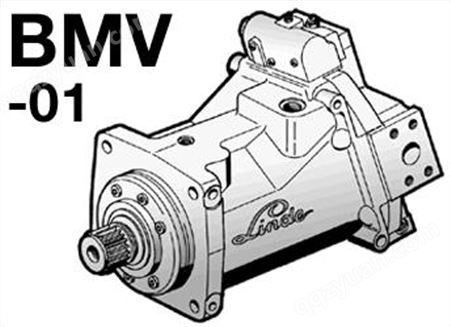 德国LINDE液压马达HMV105-02驱动车桥高速液压马达