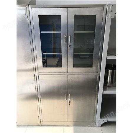 天津生产定做不锈钢柜 供应不锈钢亚克力门柜 不锈钢玻璃门柜GOFO