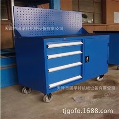 天津重型工具车 车间用工具车 带层板工具车生产工位器具厂家-GOFO