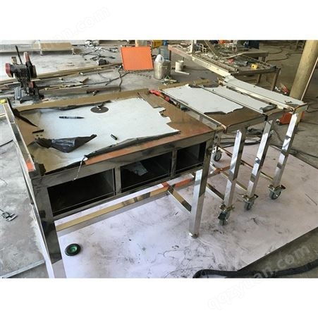 不锈钢工作台 不锈钢工作桌非标定做 北京操作台定制厂家GOFO
