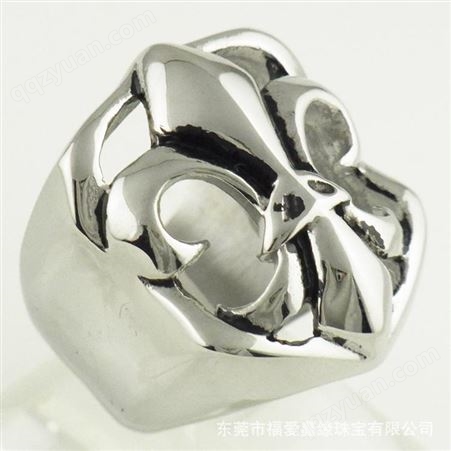 时尚组合钛钢戒指 来版多样化订制 五金配件真金激光代加工厂