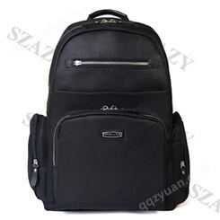 厂家订制15.6寸商务电脑背包大容量出差双肩包尼龙书包旅行背包
