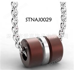 不锈钢吊坠加工厂 日韩流行时尚个性化钛钢项链 小批量设计定制