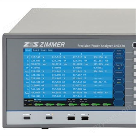 德国GMC功率分析仪 高精度功率测试仪 便携功率计LMG600系列