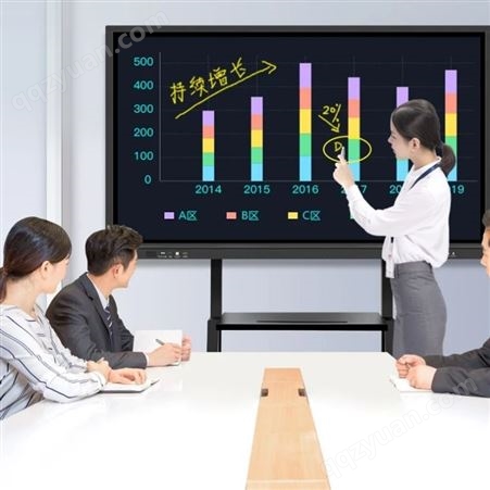 4K多媒体教学会议一体机触摸屏教室用智能电子白板会议平板电视触控显示器
